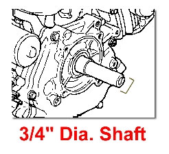 3/4 INCH DIA SHAFT