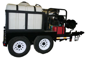 Dual Axle Pressure Washer Trailer