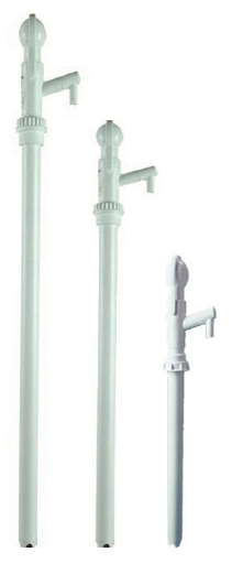 Unlike conventional piston or vacuum pumps, the EZ-Action pumps, have no critical fitting parts. This in essence means there are no parts to wear over time. We offer a 24 Month Manufacturer's Warranty and FREE Service Kits for the life of the pump on our EZ-Action Drumpumps!